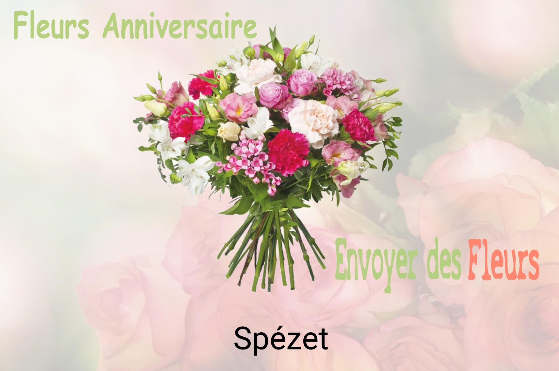 Bouquet de fleurs d’anniversaire livré à Spézet